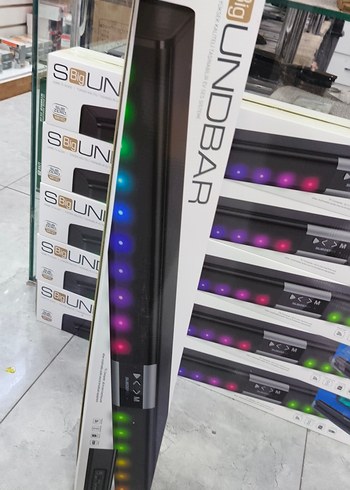 Renkli LED Soundbar Hoparlör - Görsel 3