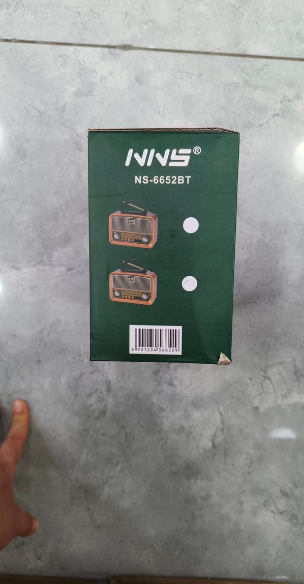 Renkli NS-6652BT 3 Bant Radyo ve Müzik Çalar - Görsel 2