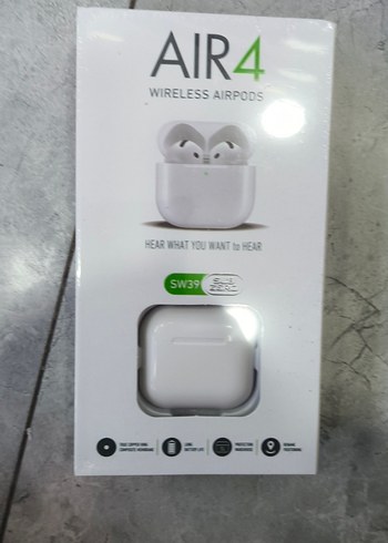 Kablosuz Beyaz Airpods SW39 Kulaklık - Görsel 2