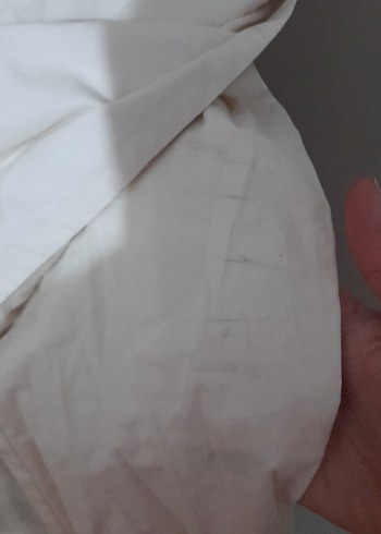 Uzun Kesim, Düğmeli Keten Ceket yağmurluk - Görsel 8