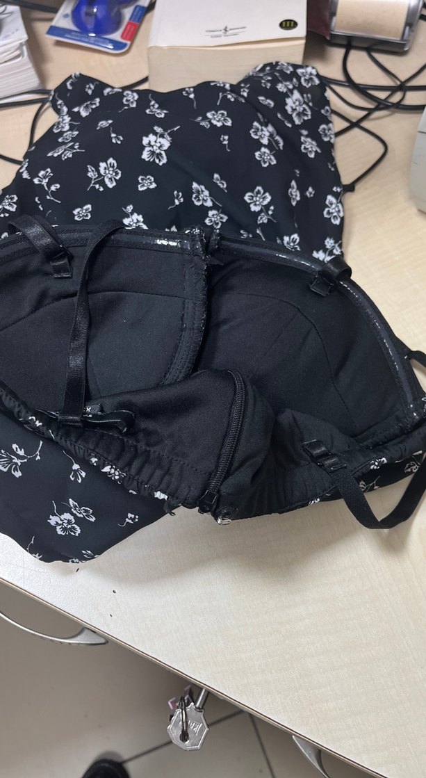 Siyah Straplez Midi Kadın Elbise - Görsel 3