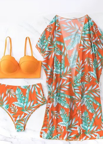 Üçlü bikini takımı - Görsel 3