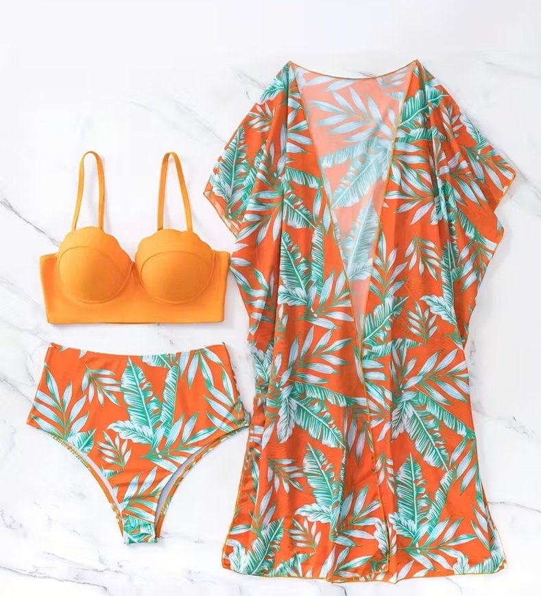 Üçlü bikini takımı - Görsel 3