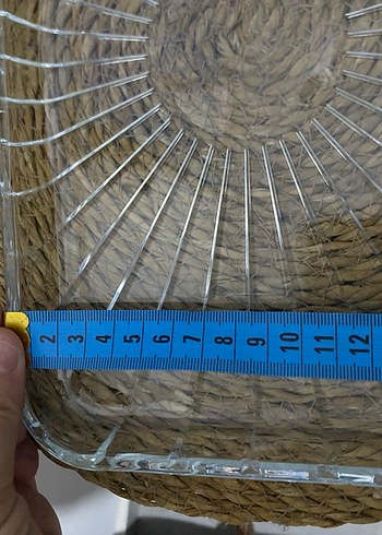 Bohem tarzda cam tabak sunum tabagı - Görsel 5