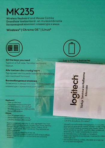 Logitech MK235 Klavye&Mouse seti - Görsel 3