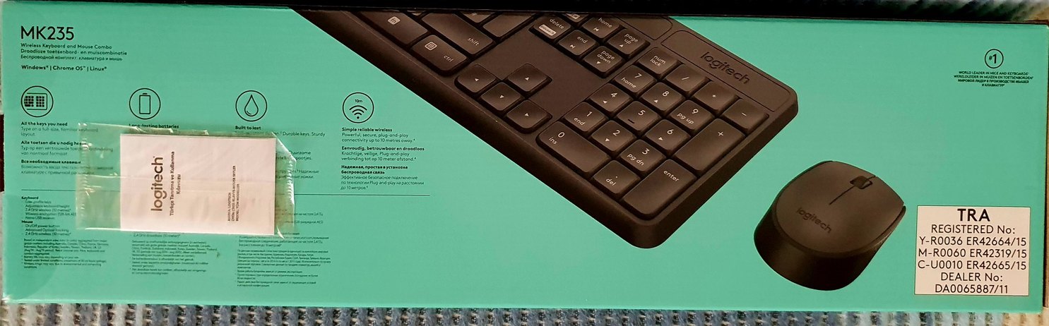 Logitech MK235 Klavye&Mouse seti - Görsel 2