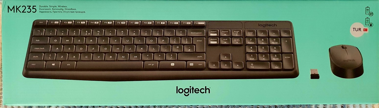 Logitech MK235 Klavye&Mouse seti - Görsel 4