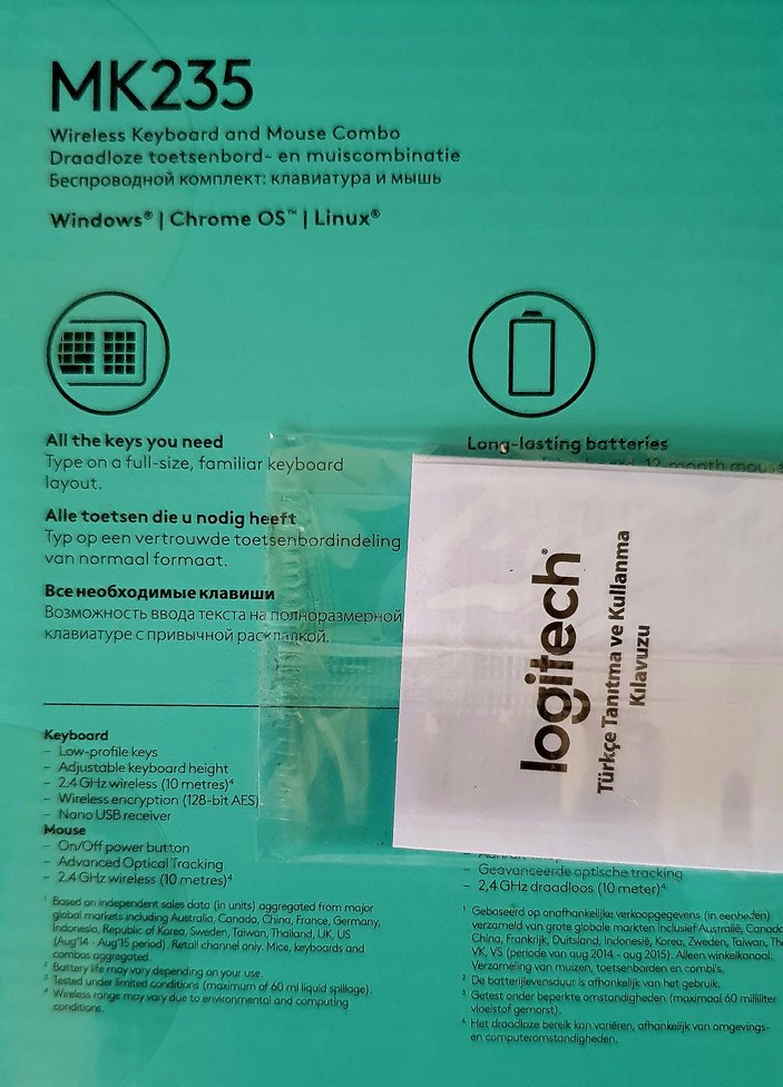 Logitech MK235 Klavye&Mouse seti - Görsel 3