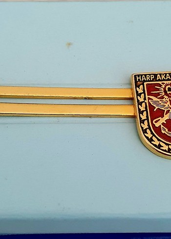 Harp Akademileri Altın Renk Paslanmaz Çelik Kravat İğnesi - Görsel 2