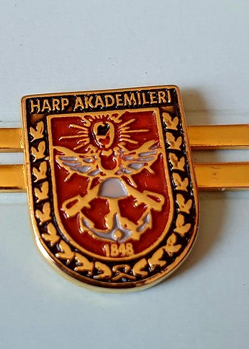 Harp Akademileri Altın Renk Paslanmaz Çelik Kravat İğnesi - Görsel 3