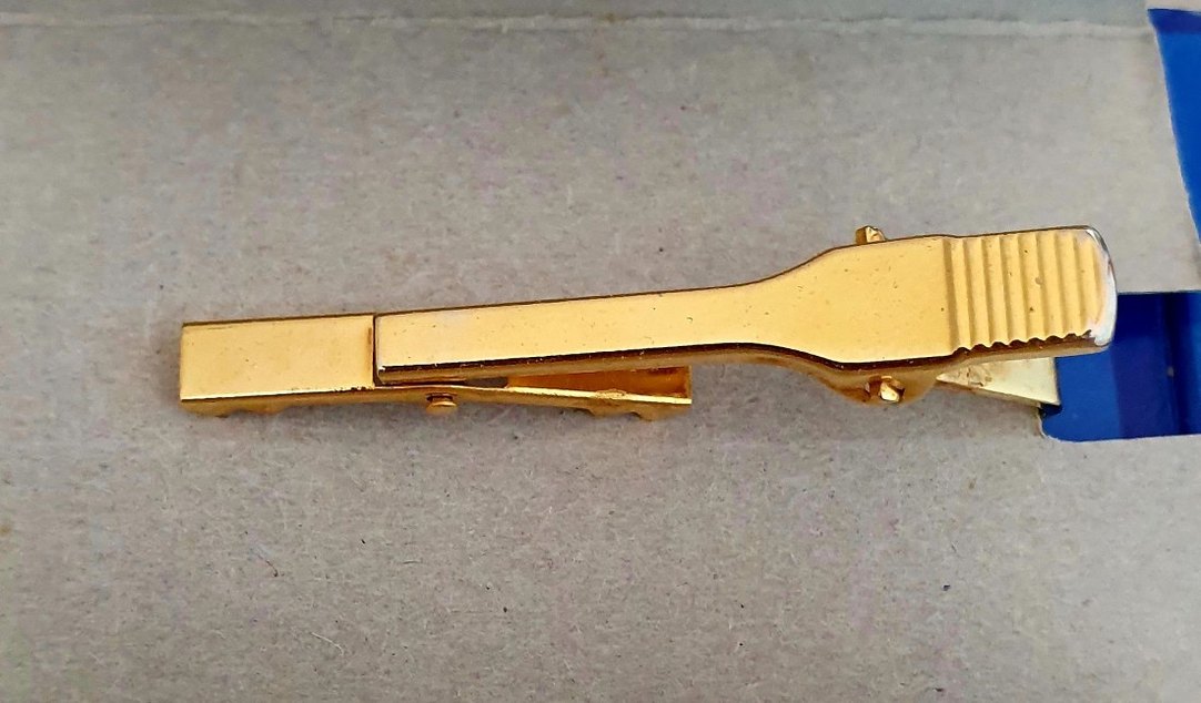 Harp Akademileri Altın Renk Paslanmaz Çelik Kravat İğnesi - Görsel 4