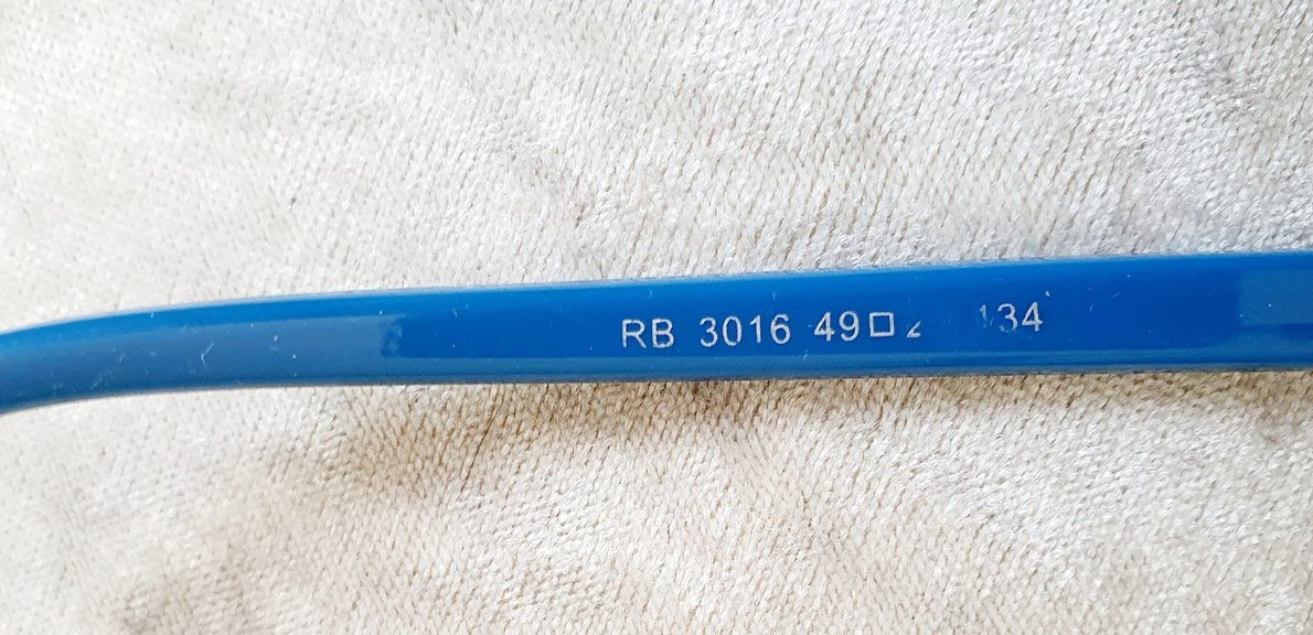 Ray-Ban Şeffaf mavi klasik kadın gözlüğü - Görsel 4