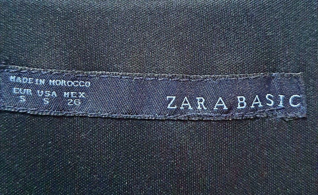 Zara Kısa Kollu Puantiyeli Midi Elbise - Görsel 2