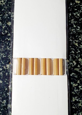 Kore'den Çiçek Desenli Renkli Bambu Çubuklar - Görsel 2