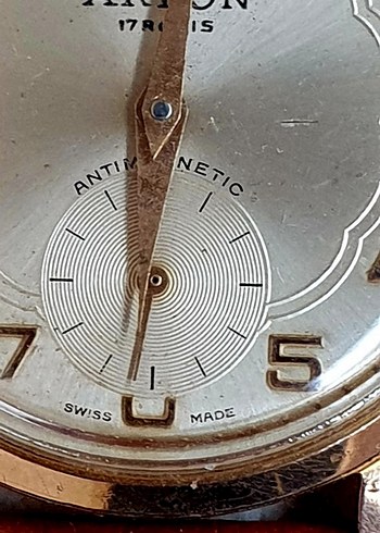 Arlon 17 Rubis 34mm Kurmalı Erkek Kol Saati - Görsel 7