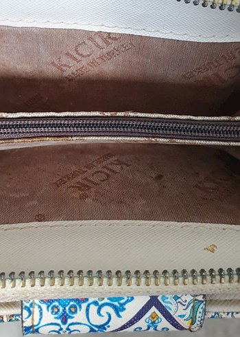 Renkli Nakışlı Bohem Seramik Desenli Cüzdan - Görsel 3