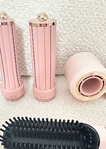 Pembe Glofiar Saç Şekillendirici Seti - Görsel 4