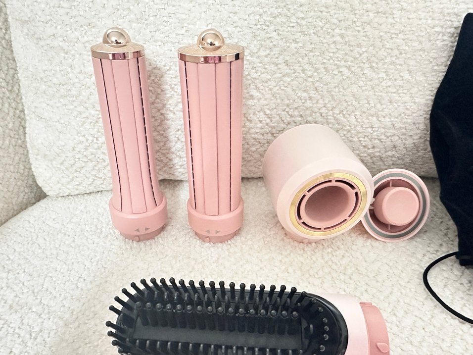 Pembe Glofiar Saç Şekillendirici Seti - Görsel 4