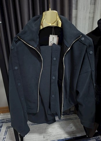 Uzun Kollu Kemerli Kadın Takim esoryman - Görsel 5