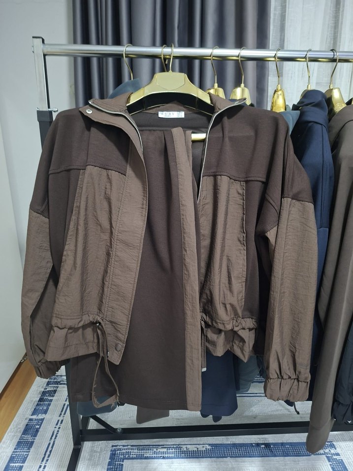 Uzun Kollu Kemerli Kadın Takim esoryman - Görsel 2