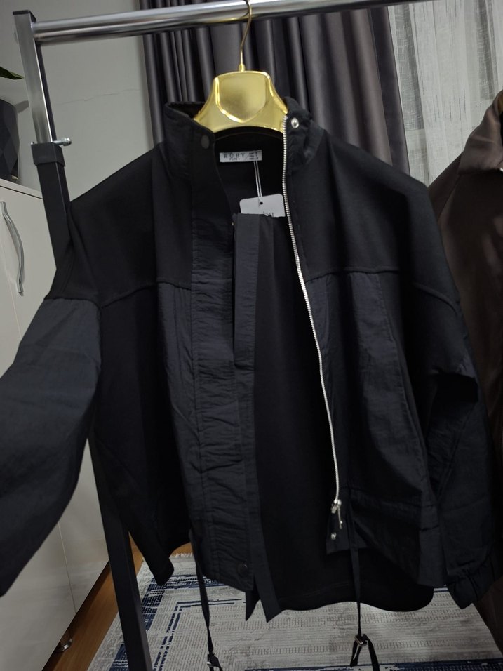 Uzun Kollu Kemerli Kadın Takim esoryman - Görsel 3