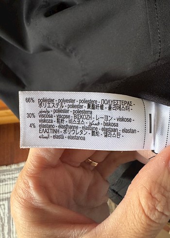 ZW Collection Siyah Mini Elbise/ M beden - Görsel 5