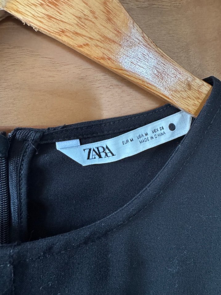 ZW Collection Siyah Mini Elbise/ M beden - Görsel 4