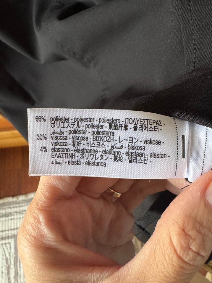 ZW Collection Siyah Mini Elbise/ M beden - Görsel 5