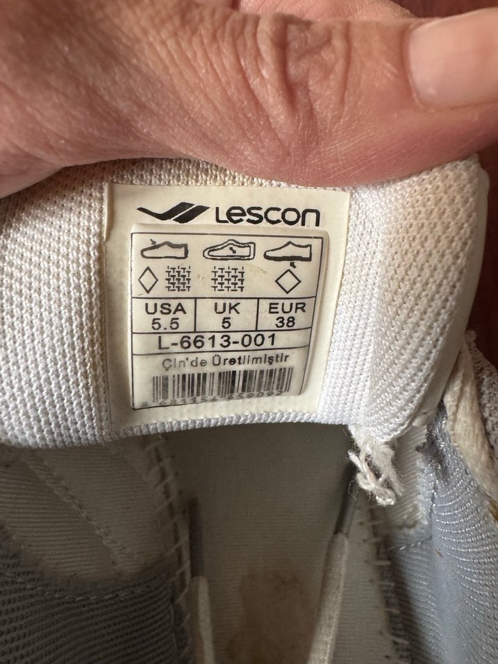 Lescon EasyStep Beyaz Yürüyüş Ayakkabısı  38 Numara - Görsel 5