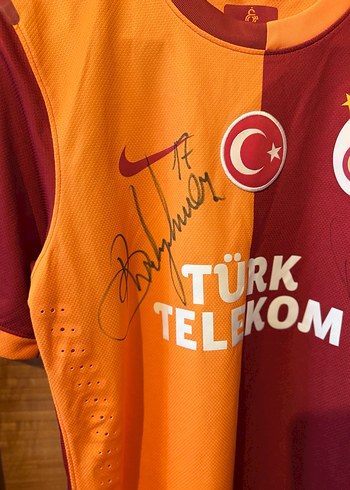 Galatasaray Selçuk İnan & Burak Yılmaz imzalı forma - Görsel 2