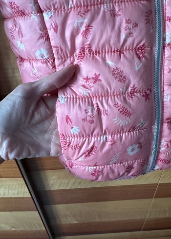 4 Yaş Baharlık İnce Pofuduk Mont - Görsel 5