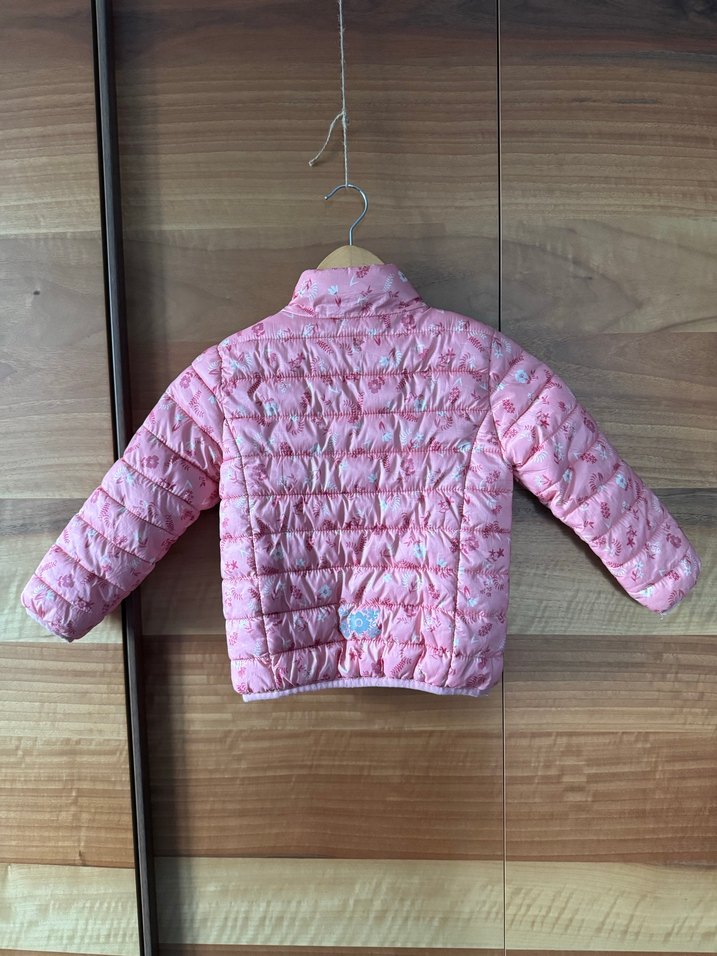 4 Yaş Baharlık İnce Pofuduk Mont - Görsel 2