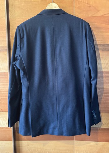 Abdullah Kiğılı lacivert damatlık  3lü takım / 50 beden - Görsel 2