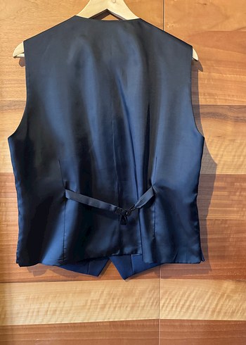 Abdullah Kiğılı lacivert damatlık  3lü takım / 50 beden - Görsel 6