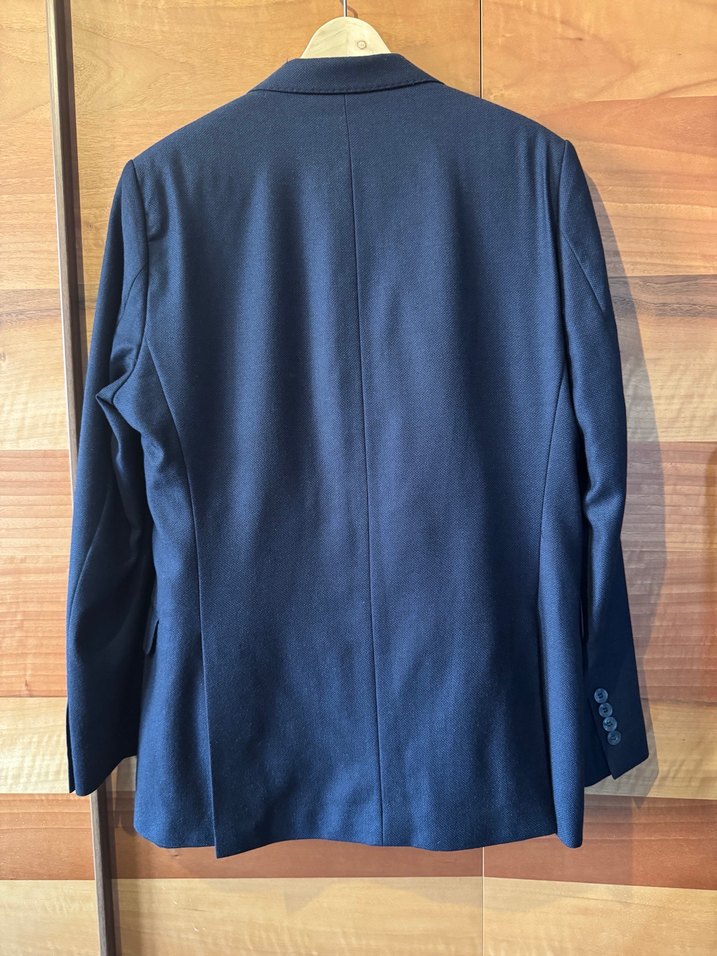 Abdullah Kiğılı lacivert damatlık  3lü takım / 50 beden - Görsel 2