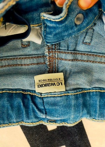 Mavi Erkek Çocuk Dar Kesim Kot Pantolon - Görsel 3