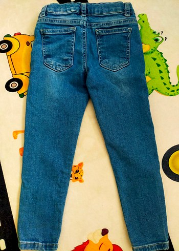 Mavi Erkek Çocuk Dar Kesim Kot Pantolon - Görsel 4