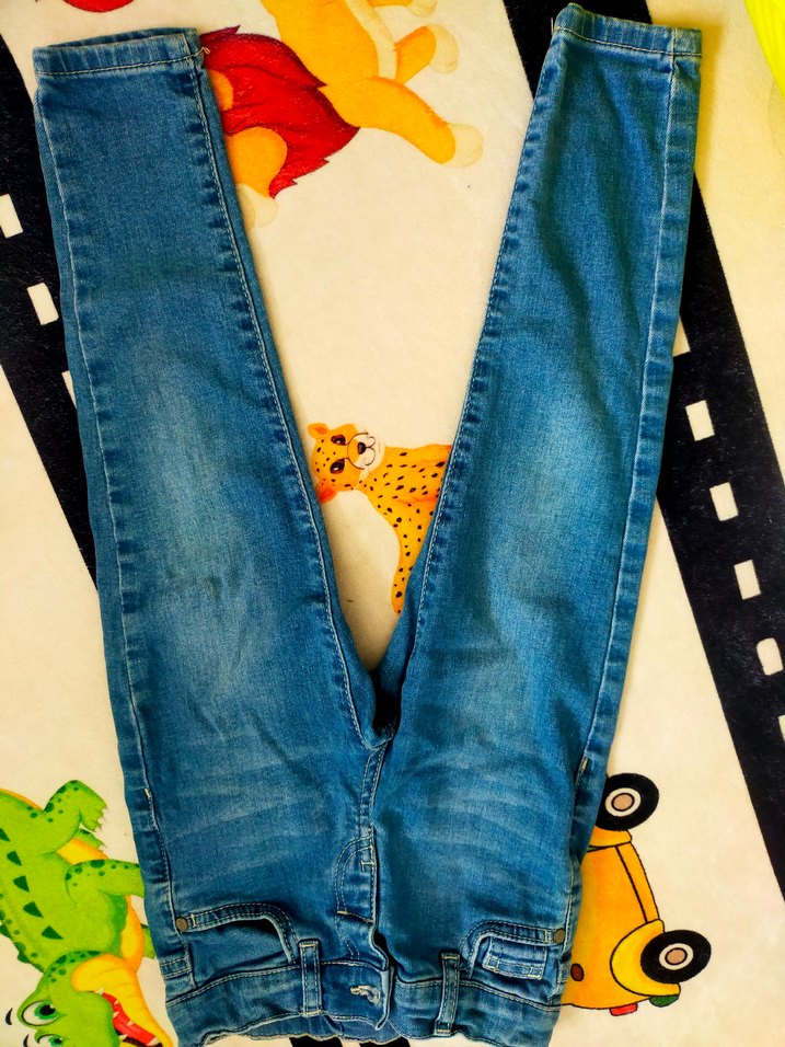 Mavi Erkek Çocuk Dar Kesim Kot Pantolon - Görsel 2