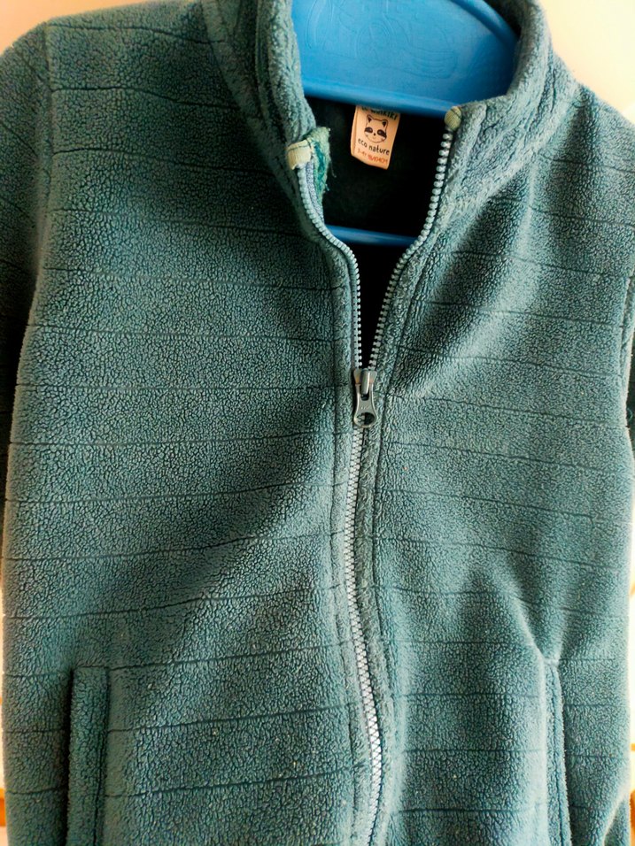 Erkek Çocuk polar Fermuarlı Ceket - Görsel 3