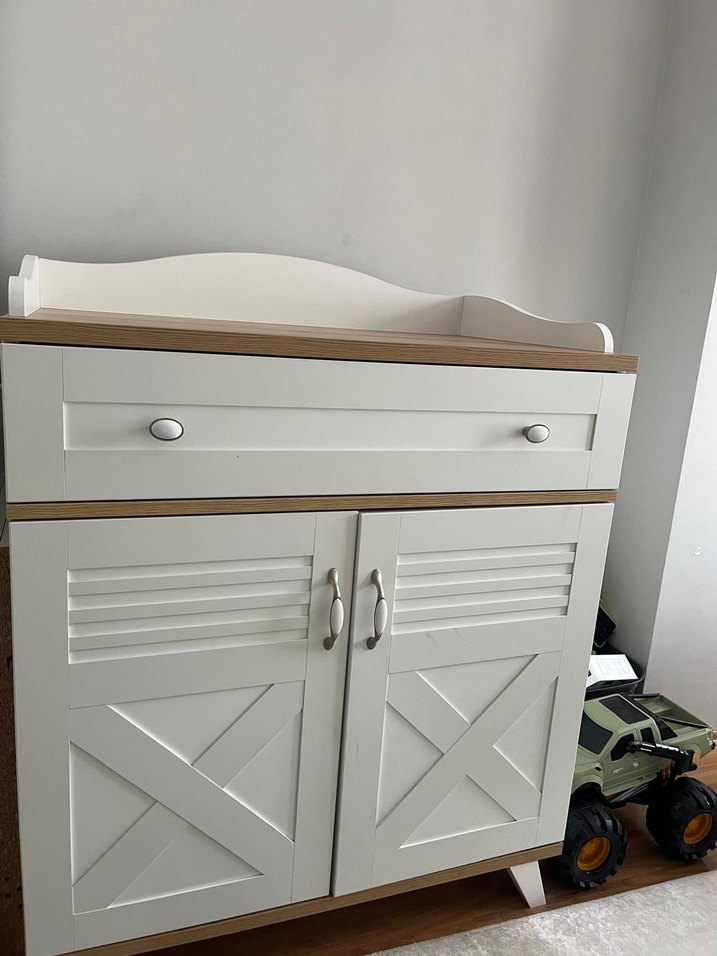 Pierre Cardin bonnie büyüyen beşik ve şifonyer - Görsel 2