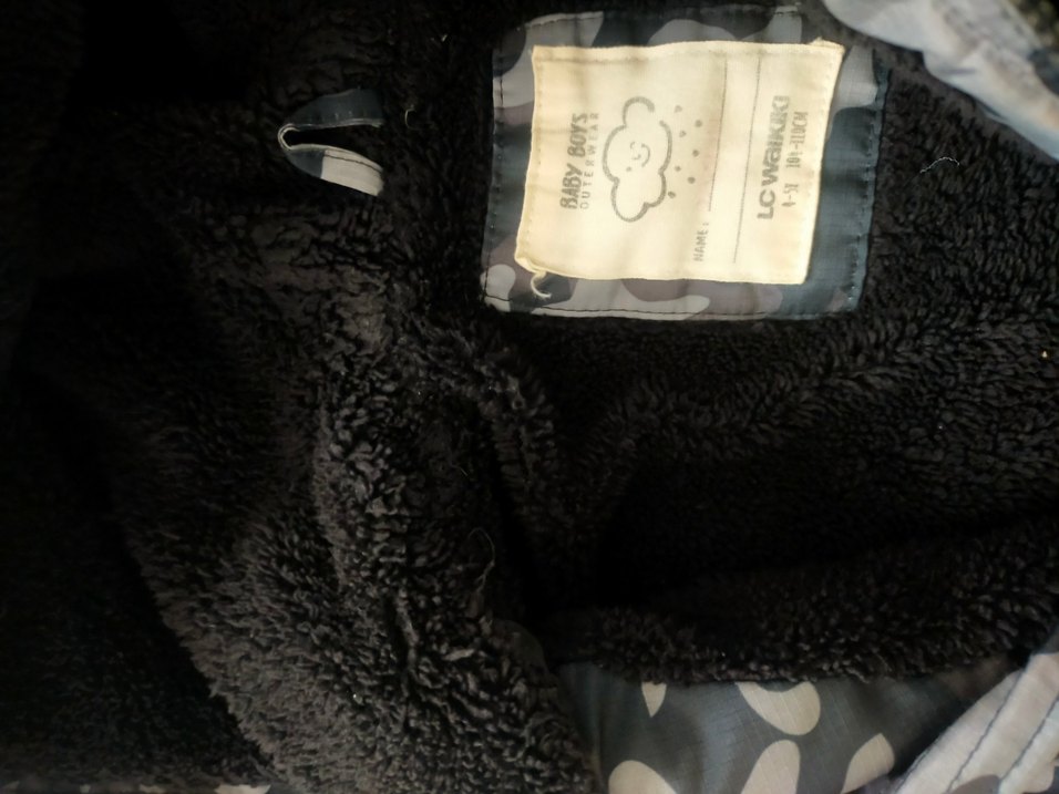 Erkek Çocuk Kamuflaj Desenli Fermuarlı Mont - Görsel 3