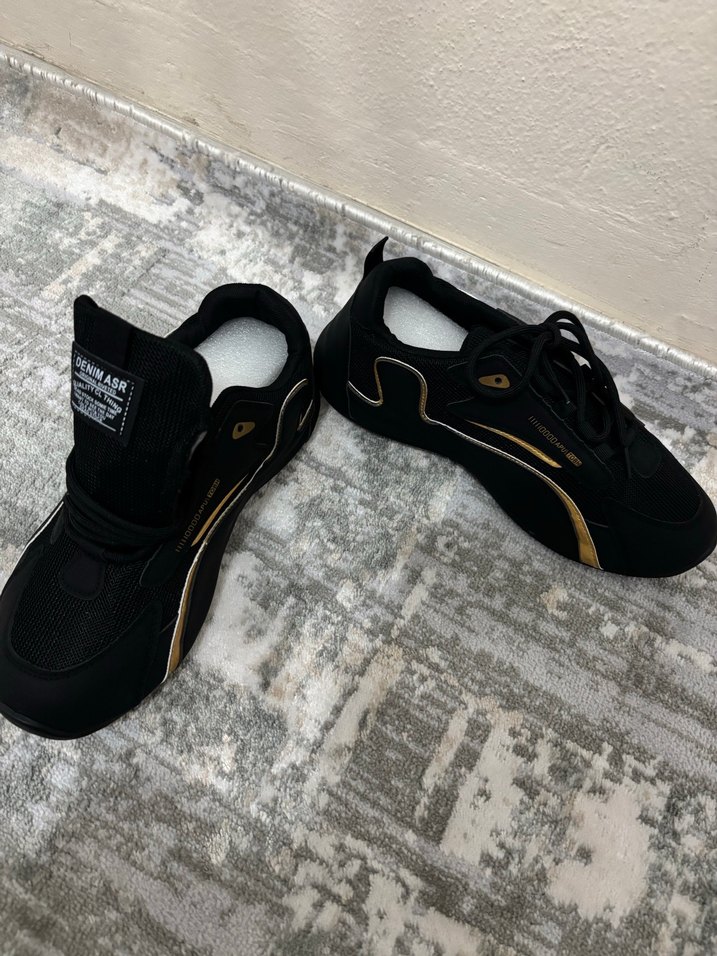 Erkekler için kısa kesim bağcıklı antrenman ayakkabısı - Görsel 4