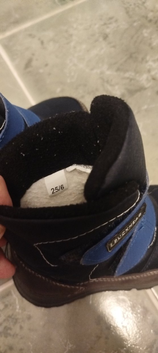 Erkek Çocuk Mavi Tokalı Kauçuk Bot 25/26 uyumlu - Görsel 4