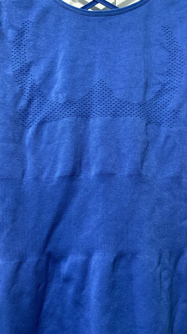 Kadın Mavi Atletik Dar Kesim Tulum - Görsel 4