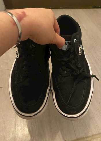 USPA Siyah Kadın Spor Ayakkabı - Görsel 4
