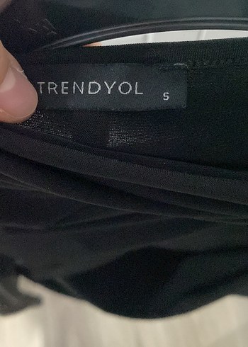 Uzun Kollu Siyah Drapeli Kadın Bluz - Görsel 6