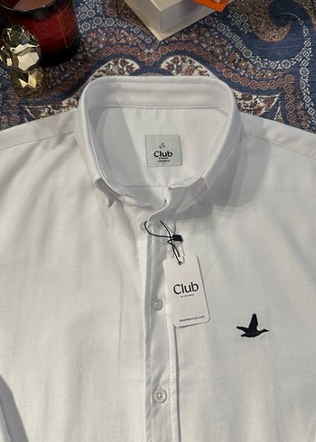 Erkek Beyaz Beymen Pamuklu Uzun Kollu Gömlek - Görsel 4