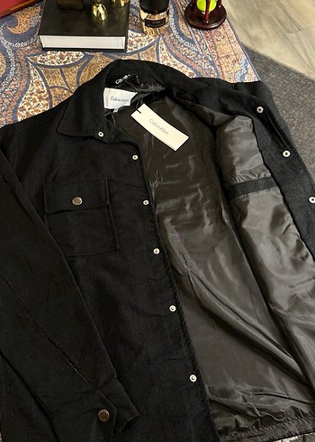 Düğmeli Siyah Calvin Klein Erkek Gömlek - Görsel 4