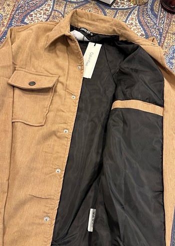 Düğmeli Kahverengi Calvin Klein Erkek Ceket - Görsel 4