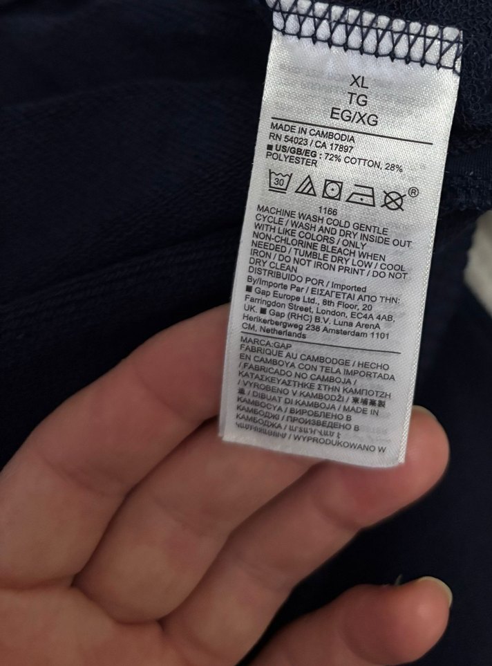 Lacivert Baskılı Erkek kadın  Eşofman Altı - Görsel 5